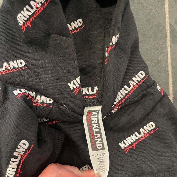 Costco Kirkland Signature Dog Cat Hoodie Hoody Sweater Small NWOT - Picture 3 of 5
